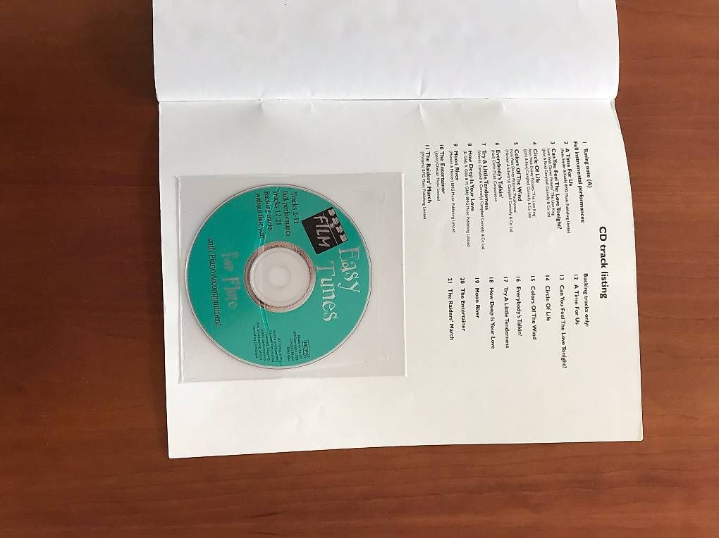Bücher: Easy Film Tunes for Flute – Gebraucht aus Monte Carasso von Salvia71 1