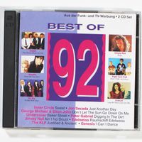 2CD - BEST OF 92 - 36 INTERNATIONALE CHART SUPERHITS 1992
