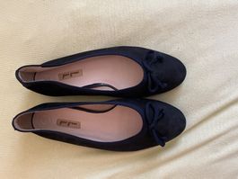 Paul Green Ballerinas, Grösse 38, Dunkelblau, Top Zustand