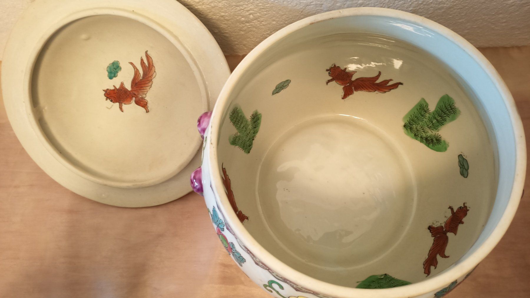 Pentole: Chinesischer Keramik "Ingwertopf" – Usato da Schwerzenbach venduto da oldthings79 7