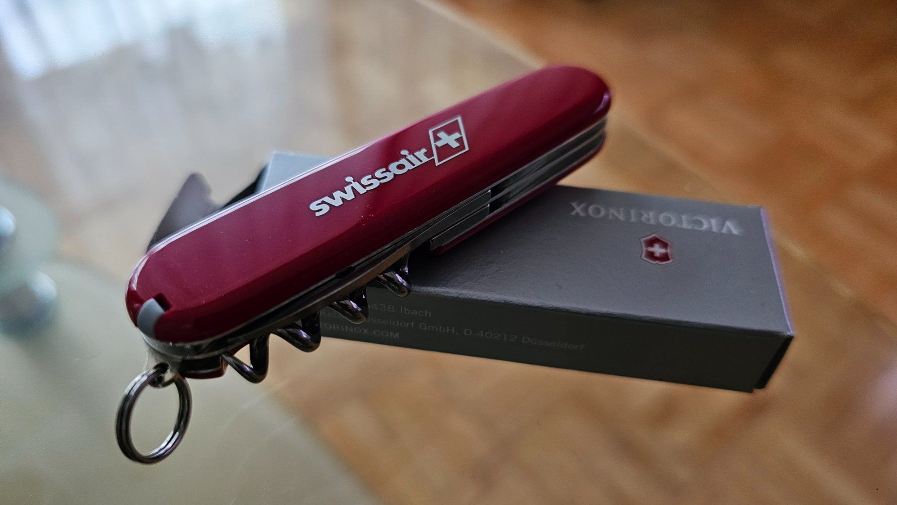 Victorinox Zubehör: Swissair Taschenmesser [Original] – Neu und originalverpackt aus Glattfelden von hbct