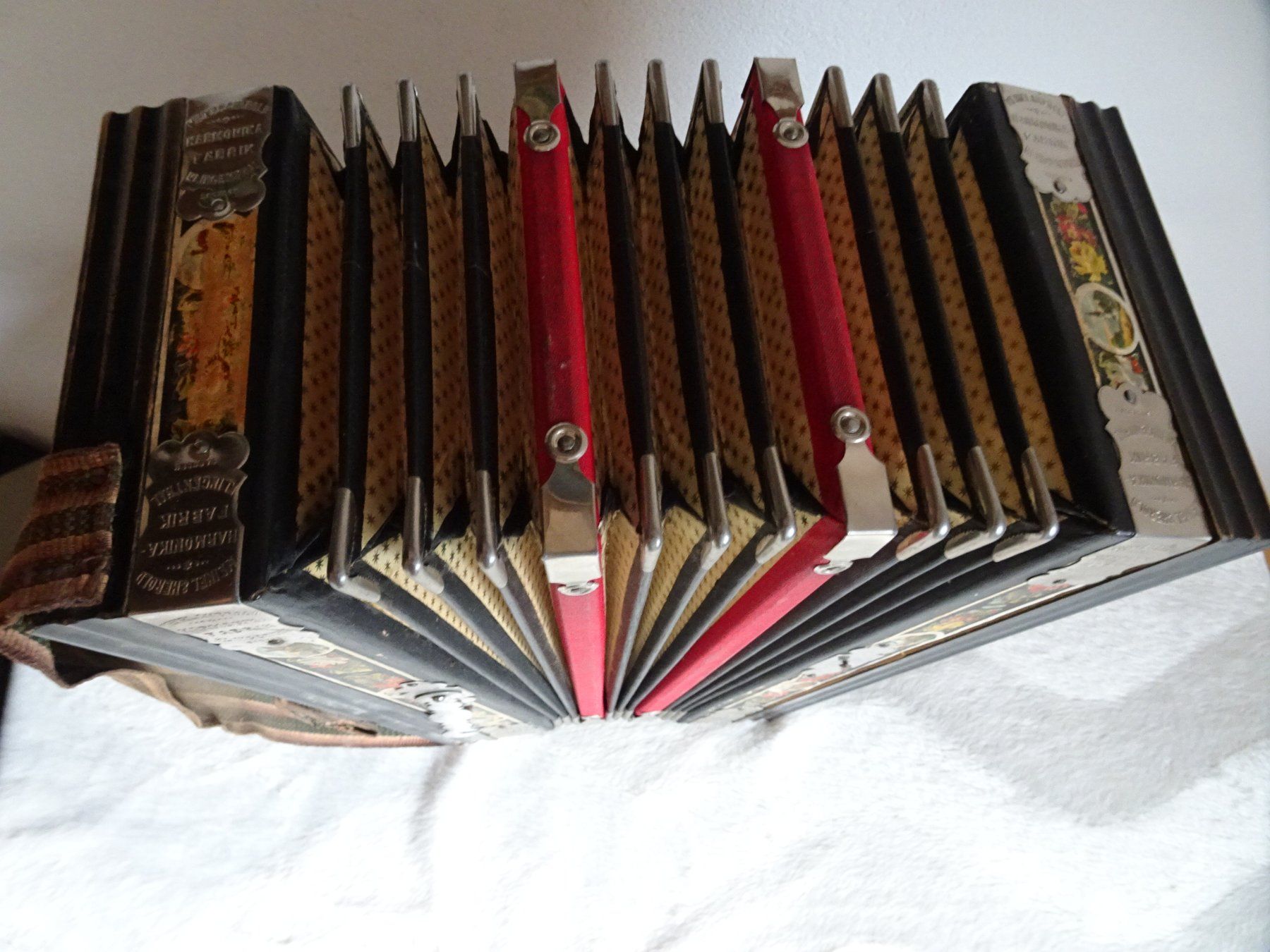 Meinl Strumenti musicali: Harmonika Meinel & Herold Klingenthal um 1900 – Usato da Siebnen venduto da niki61 2
