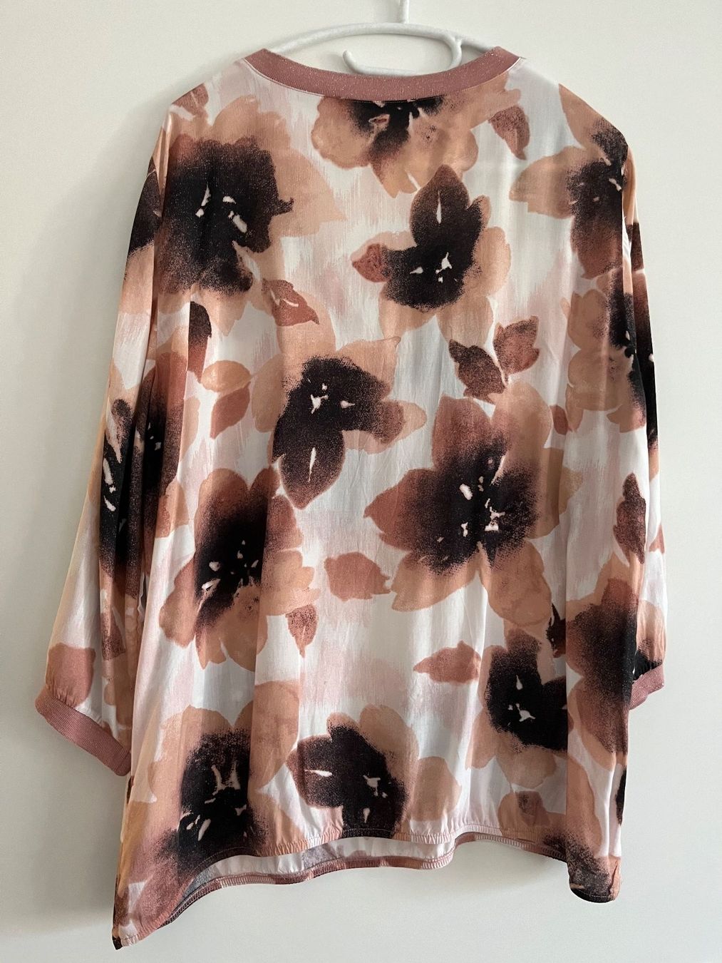 Monari Camicette: Monari, Bluse, Floral Print, 3/4 Arm – Usato da Kloten venduto da SANTALA23 1
