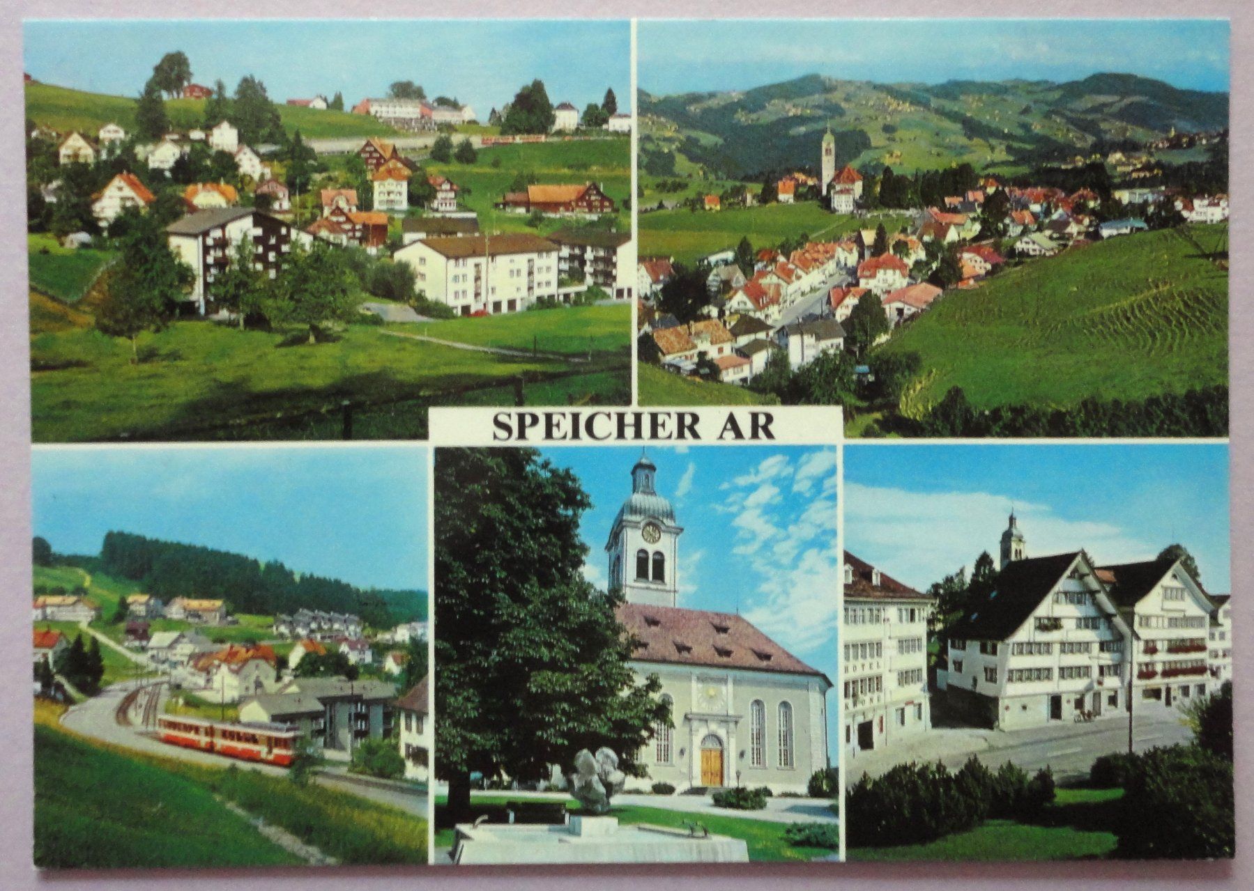 Cartoline postali: Speicher / AR 943 m ü.M. – Usato da Fétigny venduto da Billy2miny