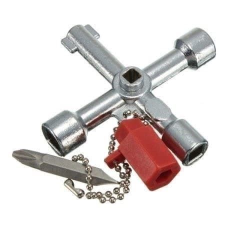 Tutti gli attrezzi: Schaltschrankschlüssel Universal – Nuovo e nell'imballaggio originale da Spreitenbach venduto da mario-shop.xs