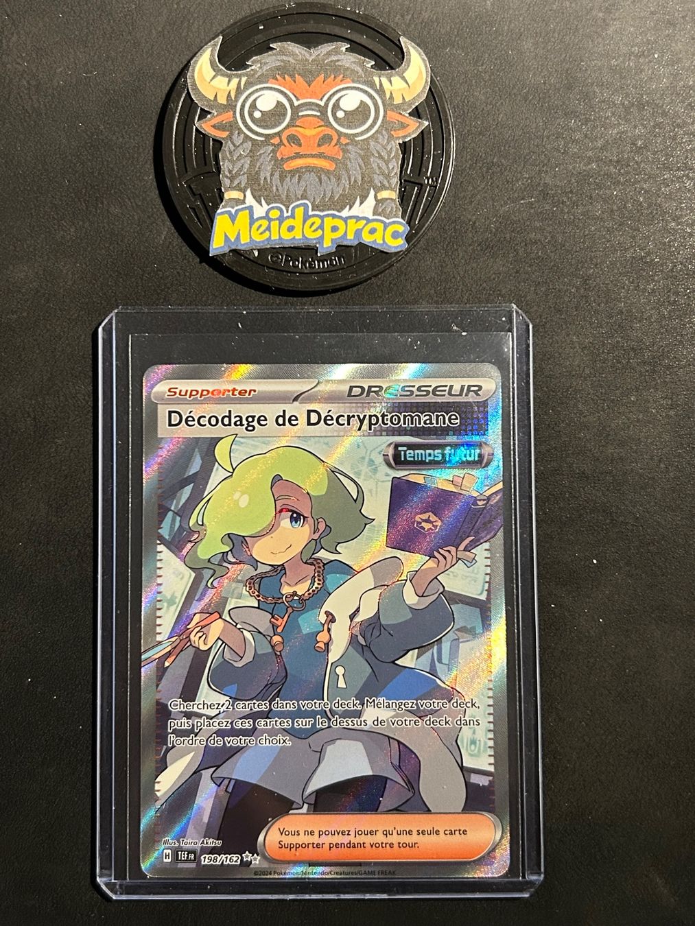 Pokémon Sammelbilder & Trading cards: Décodage de Décryptomane Full Art Forces Temporelles FR NM – Neu (gemäss Beschreibung) aus Vevey von Meideprac