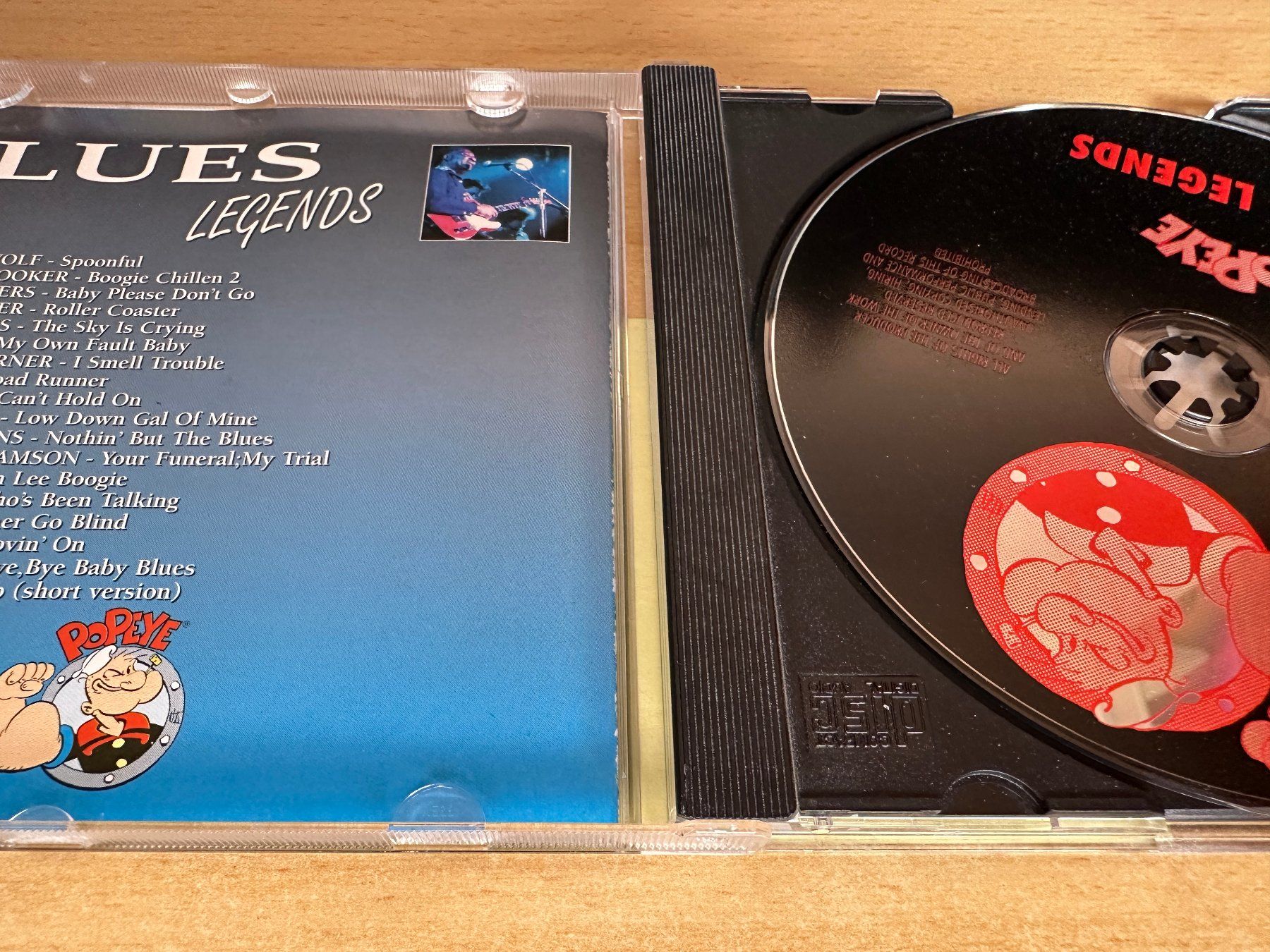 CD: Various – Blues Legends – Usato da Rikon im Tösstal venduto da Alpenmutz 2