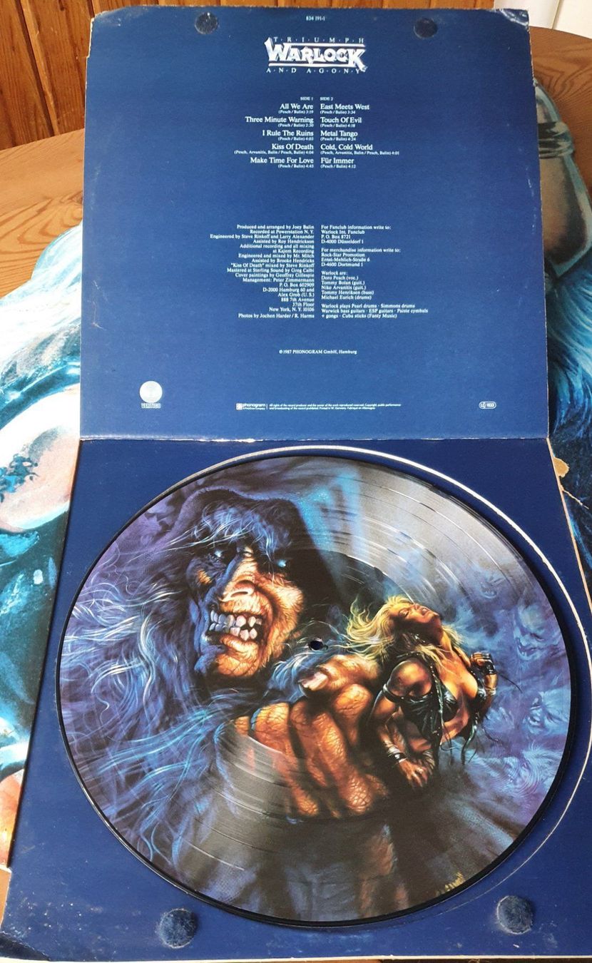 Dischi in vinile: Rarität: Warlock (Gimmick) – Usato da Zürich venduto da Vesco01 2