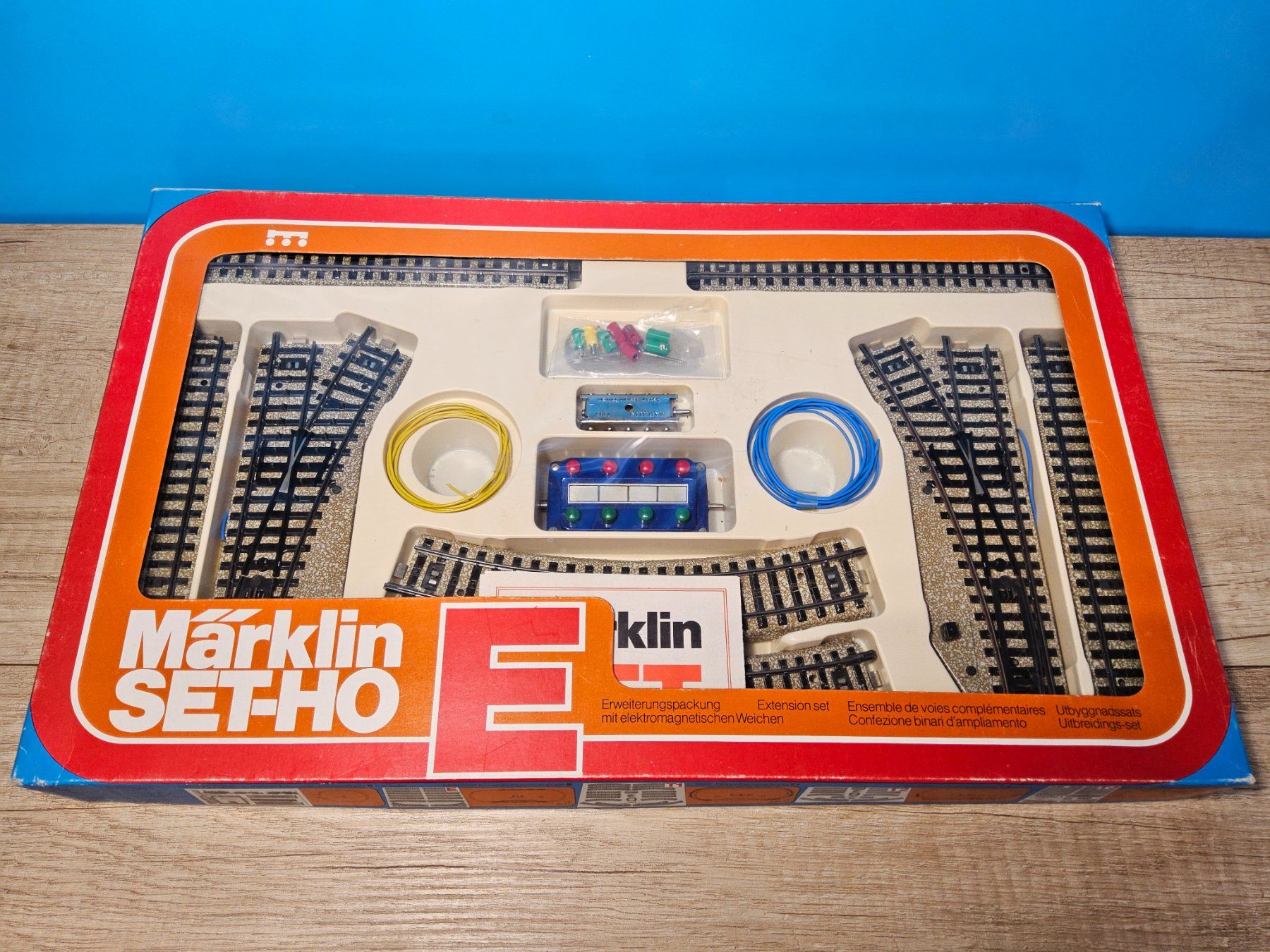 Märklin Modellini di ferrovie: Märklin 5191 E  __ Erweiterungspackung E __ Spur H0 – Usato da Uerikon venduto da Airport68