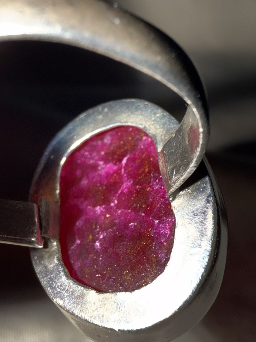 Anelli: Ring mit rot stein – Difettoso da Oberhof venduto da RealStone 5