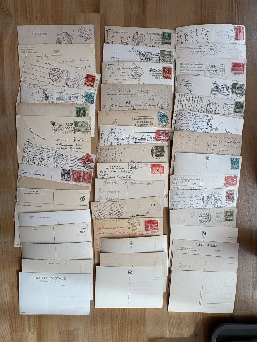 Cartes postales: AK Sammlung von Genf – D'occasion à Rümlang par Kartenpost1 1