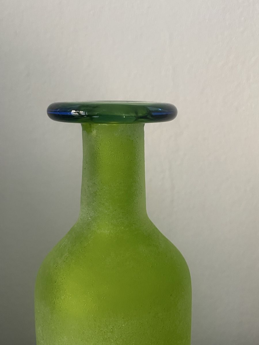 Murano Vasi & Recipienti: Franco Moretti vase decanter Murano – Usato da Basel venduto da Amechan. 1
