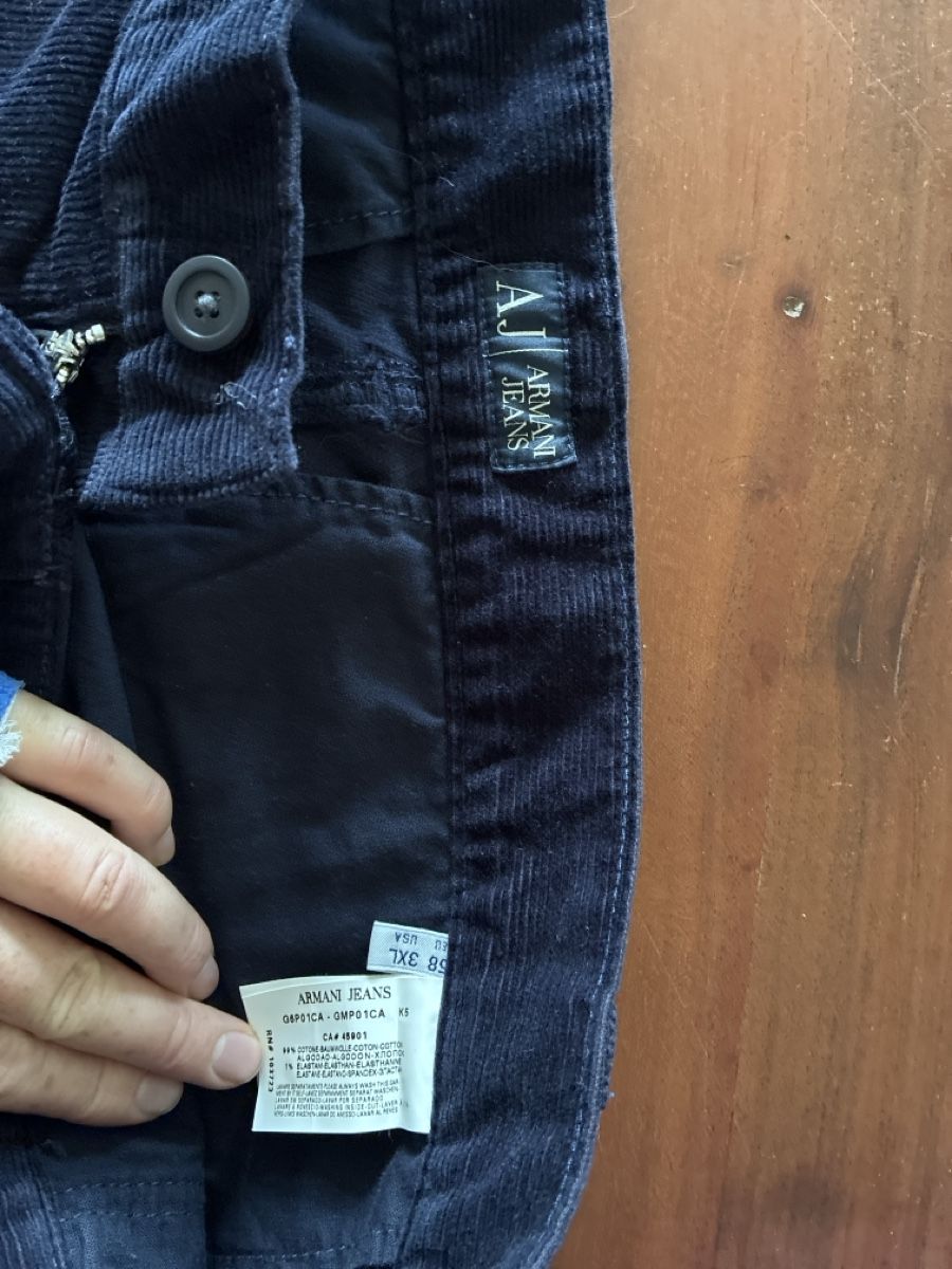 Armani Pantaloni: Armani Jeans Men Pants – Usato da Locarno venduto da CG1114 1