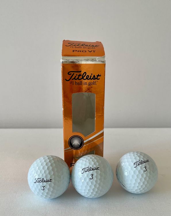 Balles golf Titleist neuves/Golfbälle Titleist Pro V1 Neue Kaufen auf Ricardo