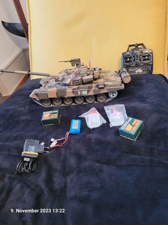 Heng Long RC Panzer T-90 BB (Metallketten) ohne Akku | Kaufen auf Ricardo