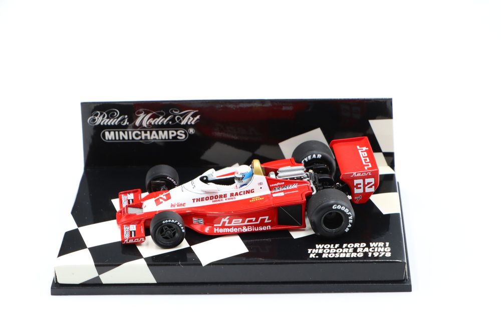 MINICHAMPS® 1/43 Wolf Ford WR1 - ミニカー