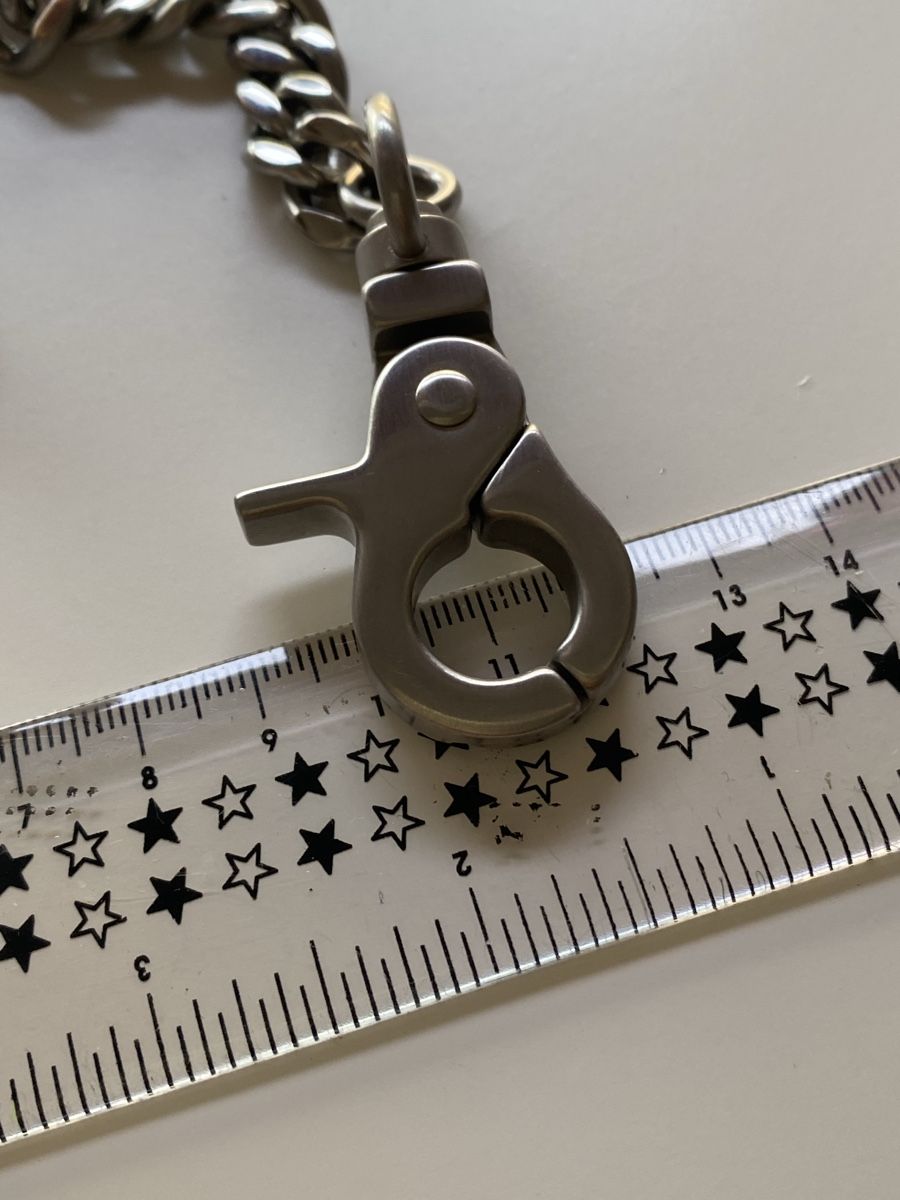 Diesel Catenine: DIESEL Edelstahl Massiv Kette Silber – Nuovo (secondo la descrizione) da Givisiez venduto da dor_xb9k 2