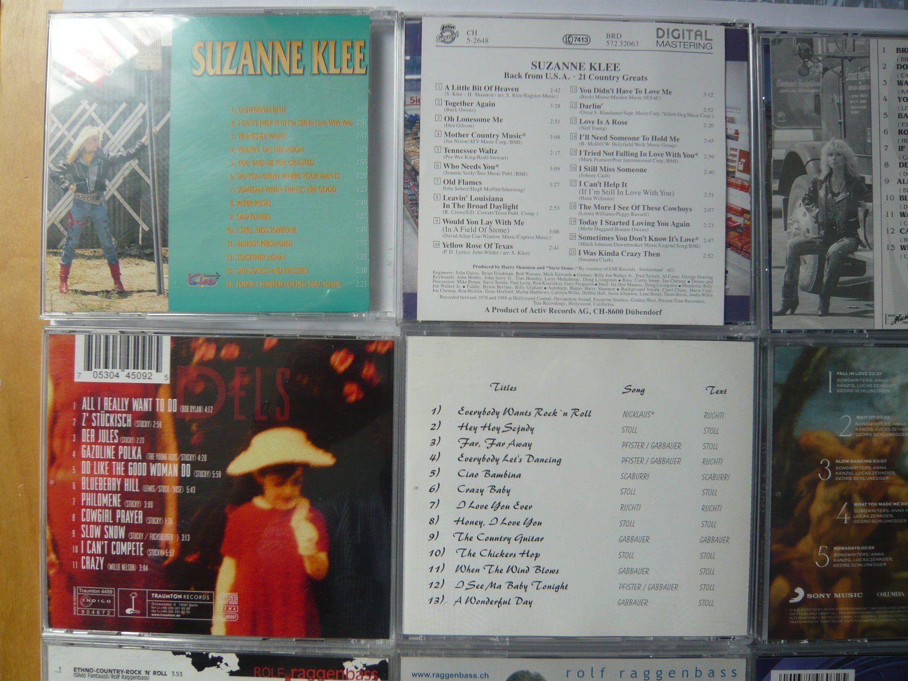 CD: 9 CD Sammlung Schweizer Country – Usato da Winterthur venduto da Cajun 3