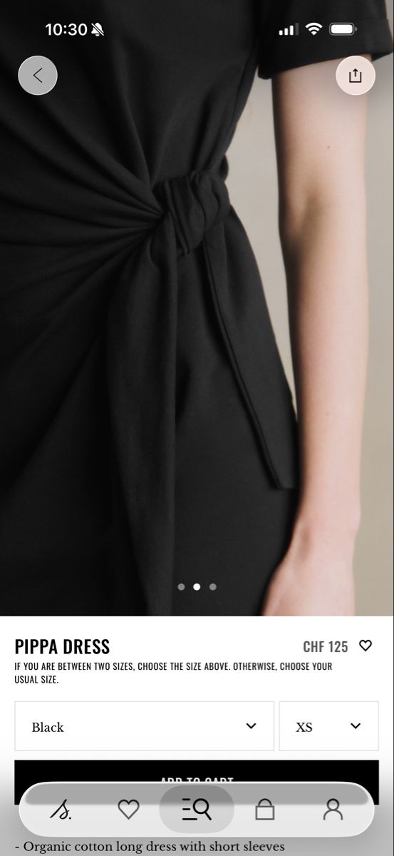 Sezane Kleider: Sézane Pippa Dress black size S – Gebraucht aus Uster von b4x_ric 1