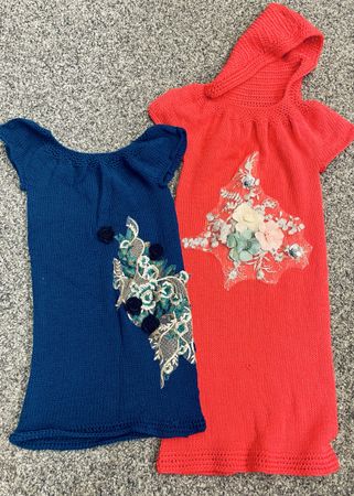 2 Frühling Long Shirt/Kleid, Grösse M, Top Zustand!