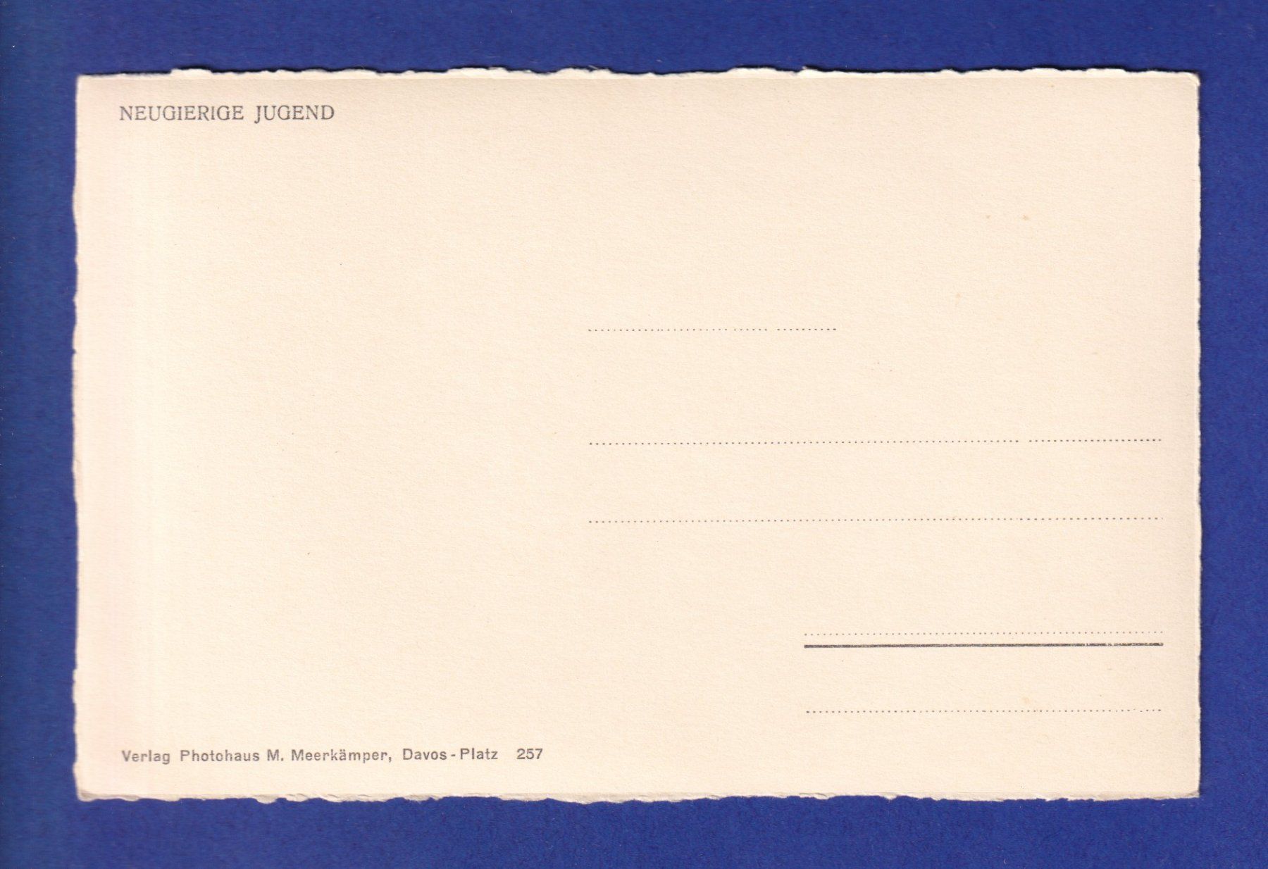 Cartes postales: CHEVRE – D'occasion à Pully par nicecards-shop 1