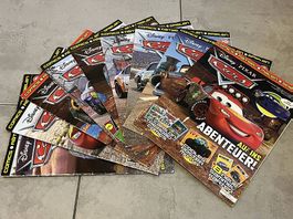9 Disney Cars Hefte/Magazine 2020-2022