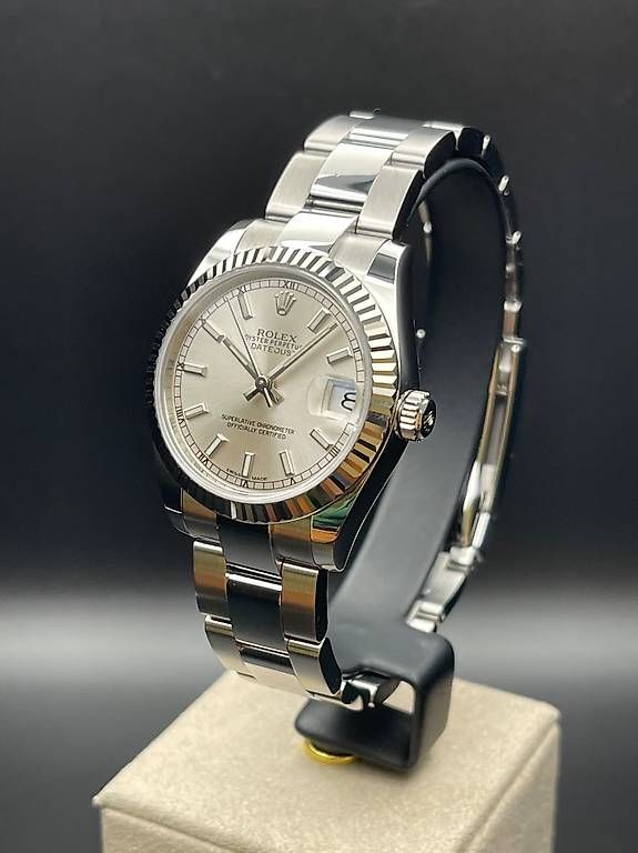 Rolex Orologi: Rolex Datejust 31 Ref. 178274 Oyster Silver index Dial – Usato da Lugano venduto da luganotopwatches 2