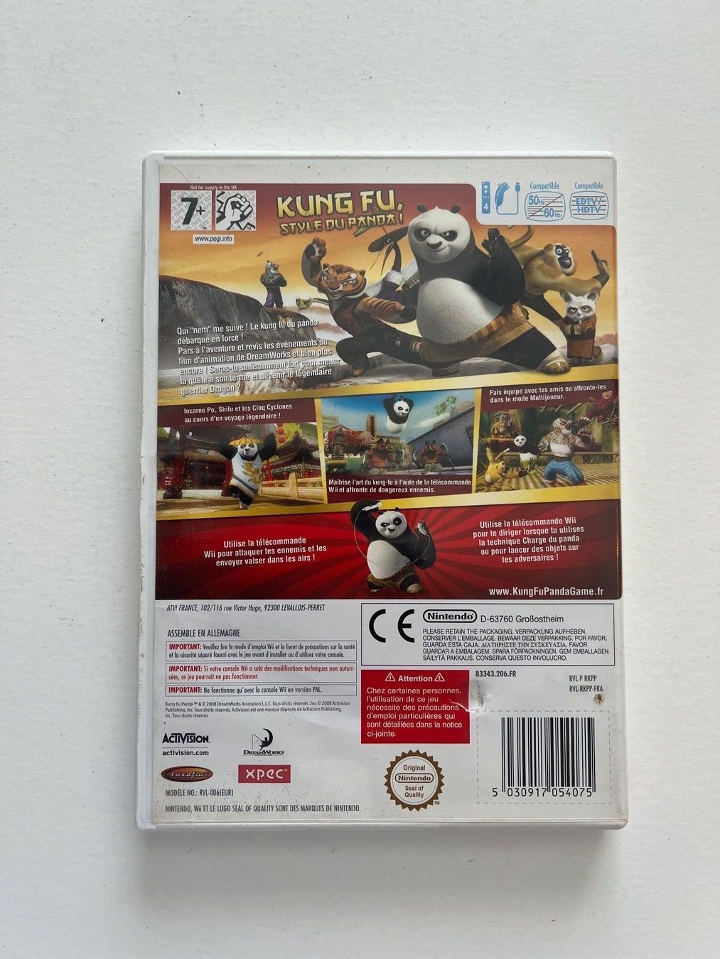 Spiele: Kung Fu Panda: Le Jeu Wii – Gebraucht aus Meyrin von  1