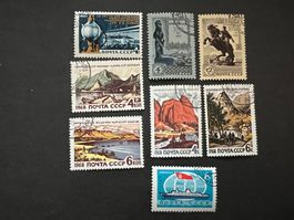 Russia / USSR 1968  Mi. 3555-58/3592/93/51/40 gest. (E840)