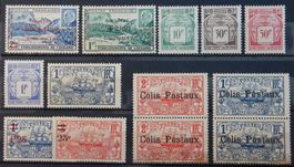 Neukaledonien & Ozeanien Franz. Lot mit alten Werten IX