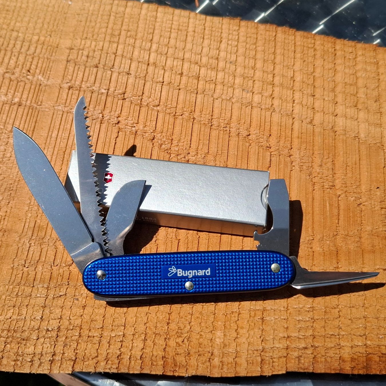 Victorinox Coltelli tascabile: Bugnard Electrican plus selten Victorinox Alox Einzelstück – Nuovo (secondo la descrizione) da Strengelbach venduto da Zimba03 1