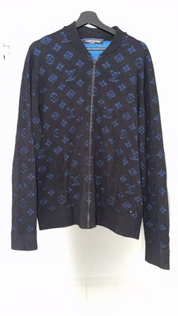 Louis Vuitton Monogram Strickjacke / Bomberjacke - Grösse XL
