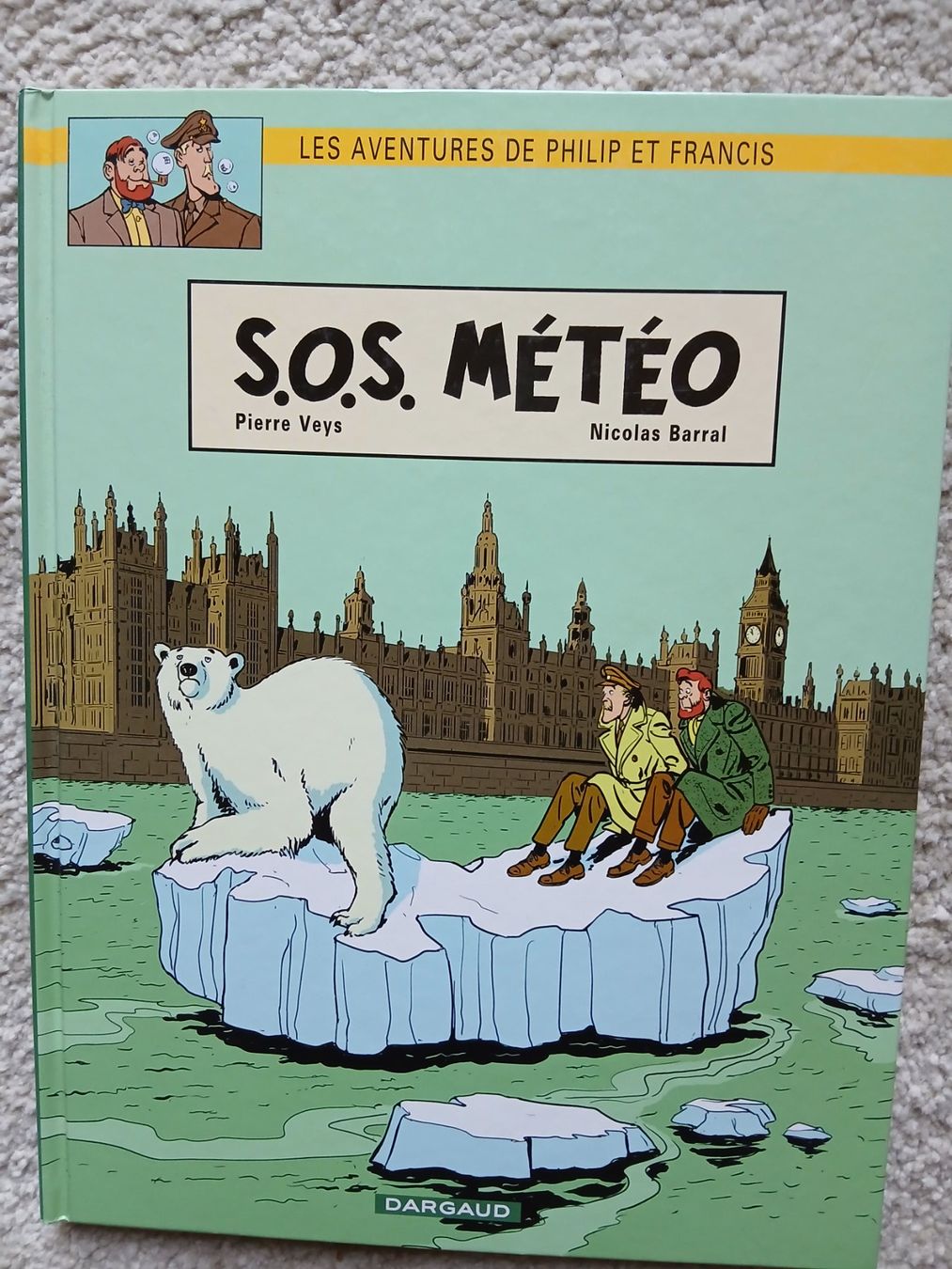 Fumetti: BLAKE ET MORTIMER PARODIE  S .O.S  METEO TTBE EO – Usato da Puidoux venduto da Efango