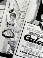 Calor - 4 alte Werbungen / Publicités  1930/32