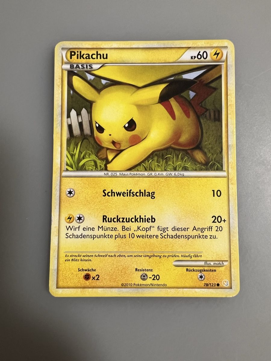Pokémon Cartes à collectionner: Pikachu – D'occasion à Muttenz par Michugee97