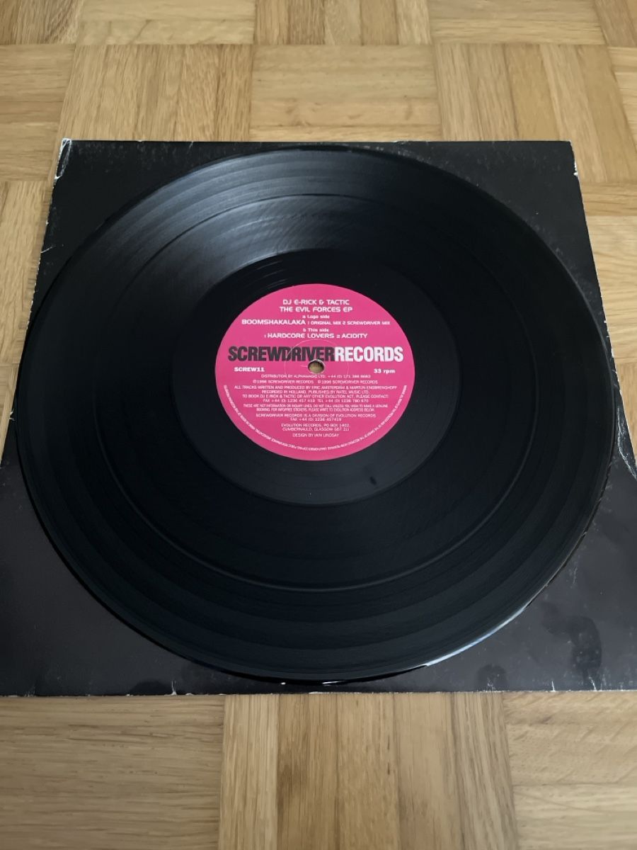 Vinyles: DJ E-Rick & Tactic Hardcore Vinyl – D'occasion à Wangen b. Olten par break72 2