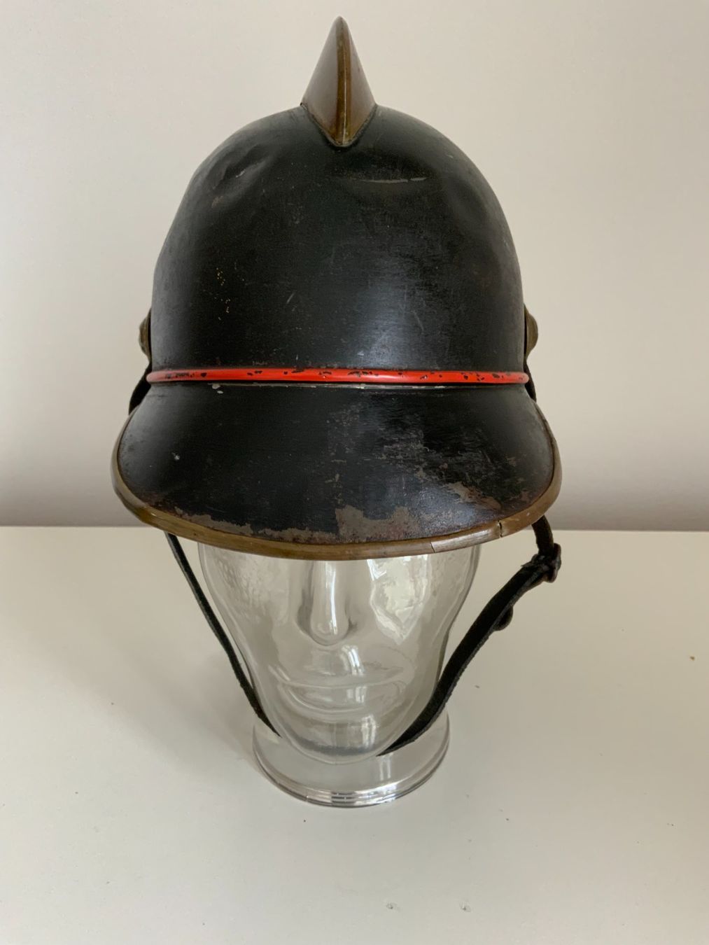 Pompieri: Feuerwehrhelm von früher – Usato da Luzern venduto da Flocke11 2