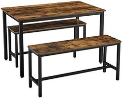Stehtisch Set aus Bartisch und Hockern Frühstückstisch‪‪
