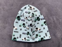 NEUE Beanie/Mütze Gr. 50 (2 - 5 Jahre) Traktor