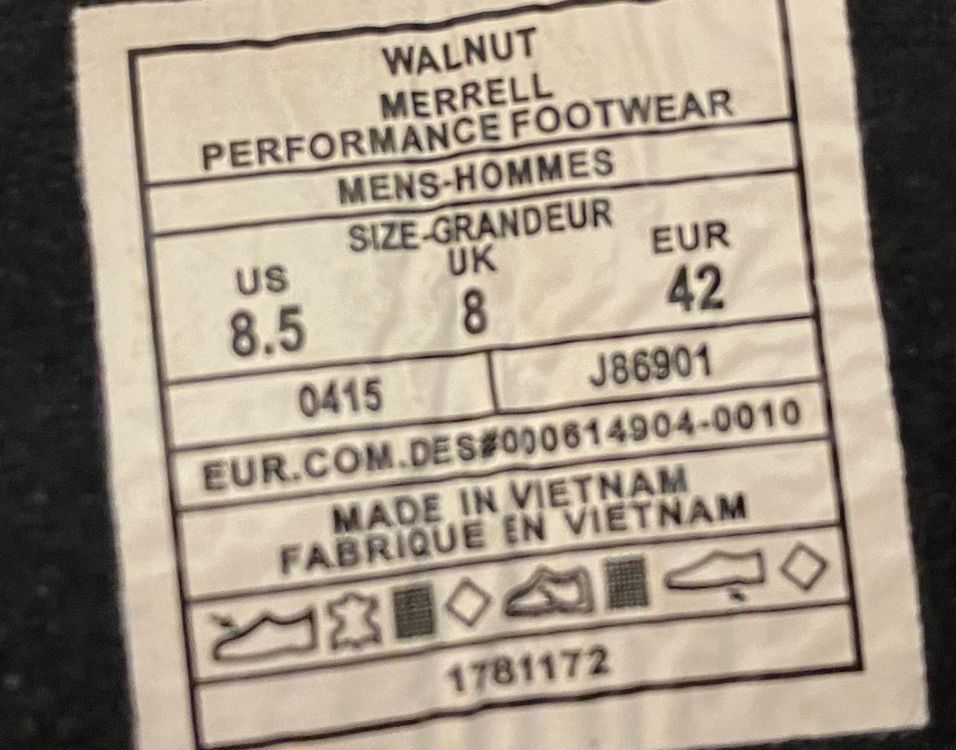 Merrell Wanderschuhe Gr 42 Kaufen auf Ricardo
