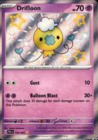 Pokémon – Drifloon 🇺🇸 - PAF-155 - Paldean Fates
