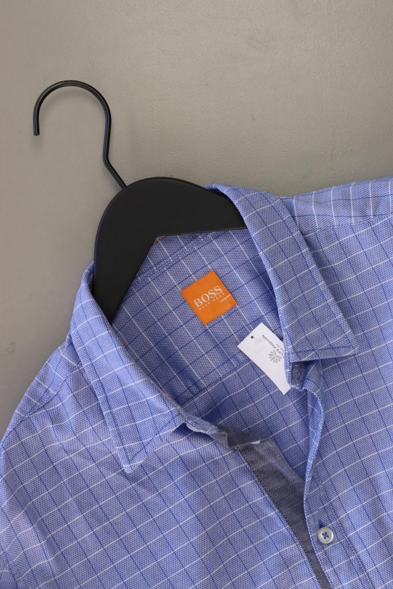 Camicie: BOSS Orange Karohemd Gr. M kariert blau – Usato da Neustadt an der Waldnaab venduto da SecondLifeFashion 2