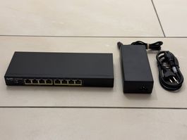 ZyXEL GS1900-8HP 8 Port PoE Managed Gigabit Switch