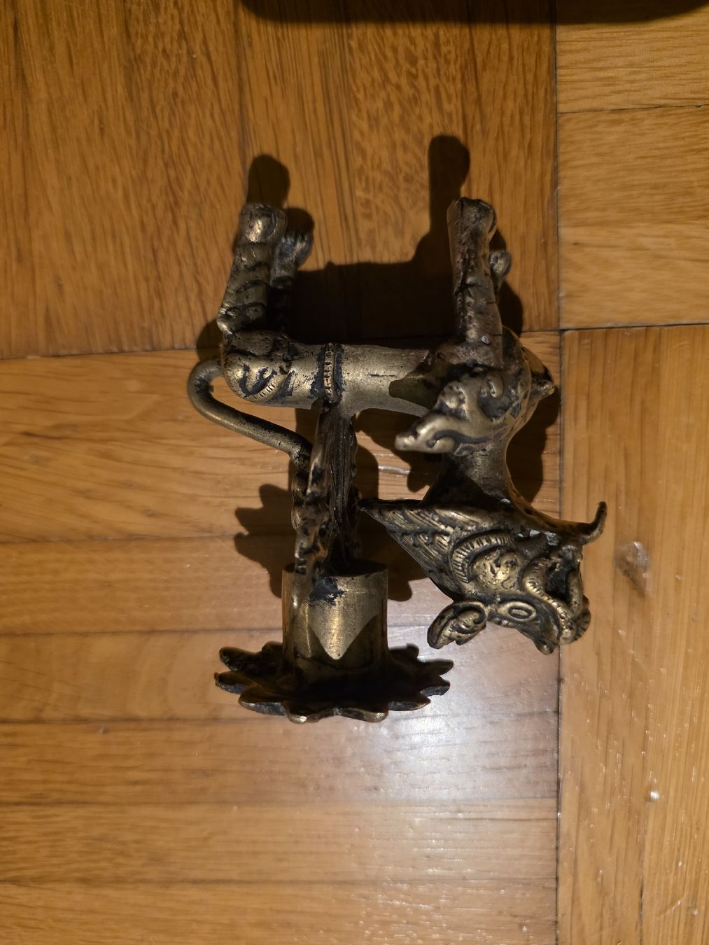 Sculptures & Statues: Foo Dog Kerzenhalter Messing oder Bronze – D'occasion à Dorf par Echo_Elements 1