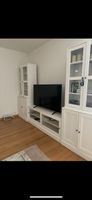 Meuble TV IKEA blanc, rangement intégré, parfait état