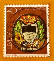 Nr.B 191 Fribourg  Pro Patria GESTEMPELT Sursee   