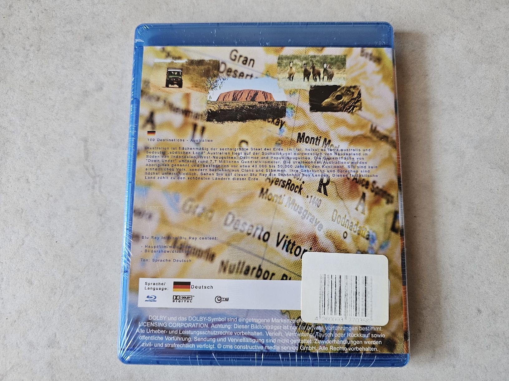Tutti i DVDs: Australien  -  100 Destinationen  /  Fabrikneu – Nuovo e nell'imballaggio originale da Schneisingen venduto da backstore24 2