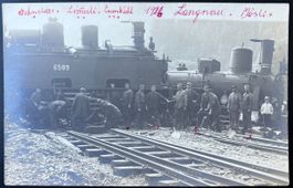 CP/AK: Lokomotive in Langnau 1916/8