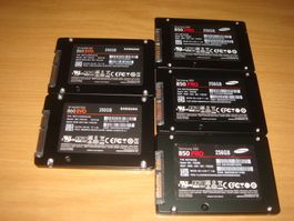 1 stück 250/256gb ssd. Samsung. Getestet.
