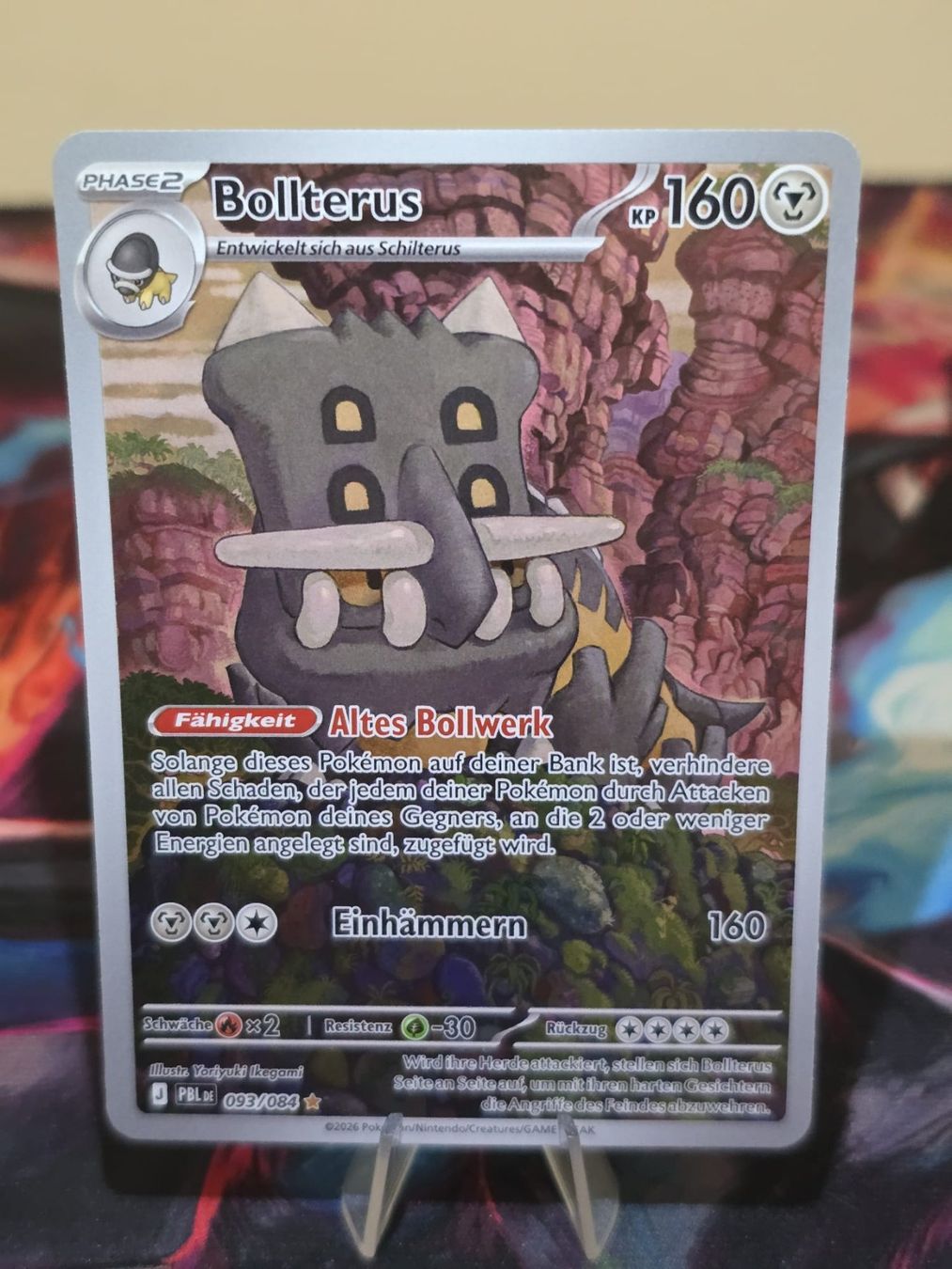 Pokémon Carte collezionabili: Bollterus (PBL 093) – Usato da Lenzburg venduto da AkuyakuTCG